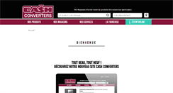 Desktop Screenshot of franchise.cashconverters.fr