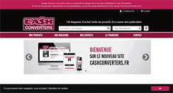 Desktop Screenshot of cashconverters.fr